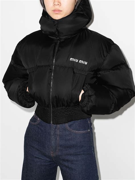 miumiu jacket|miu cropped jacket.